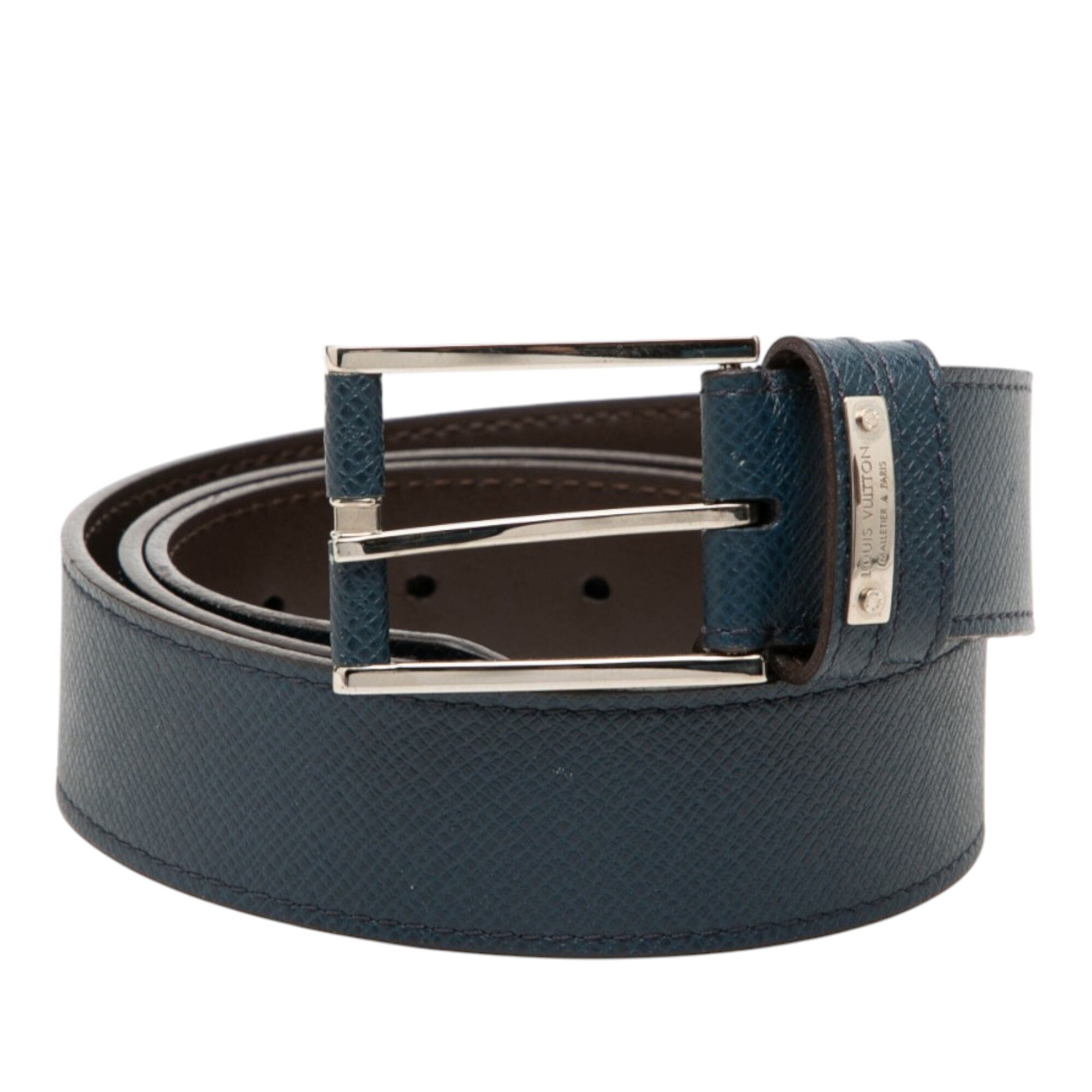 Pre-Loved Louis Vuitton Taiga Ceinture Belt